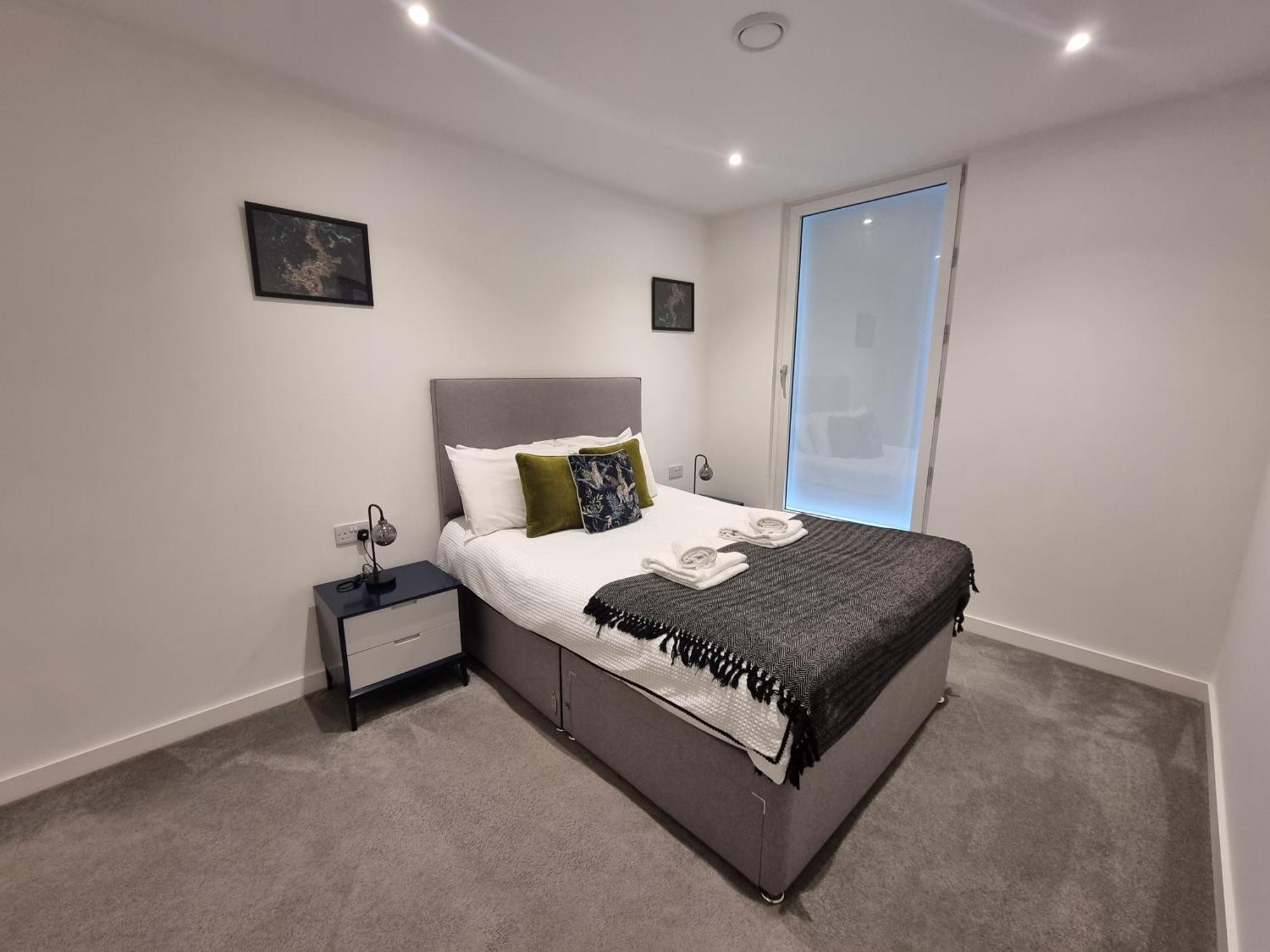Trafford Suite Modern 1 Bed With Cinema Room Manchester Esterno foto