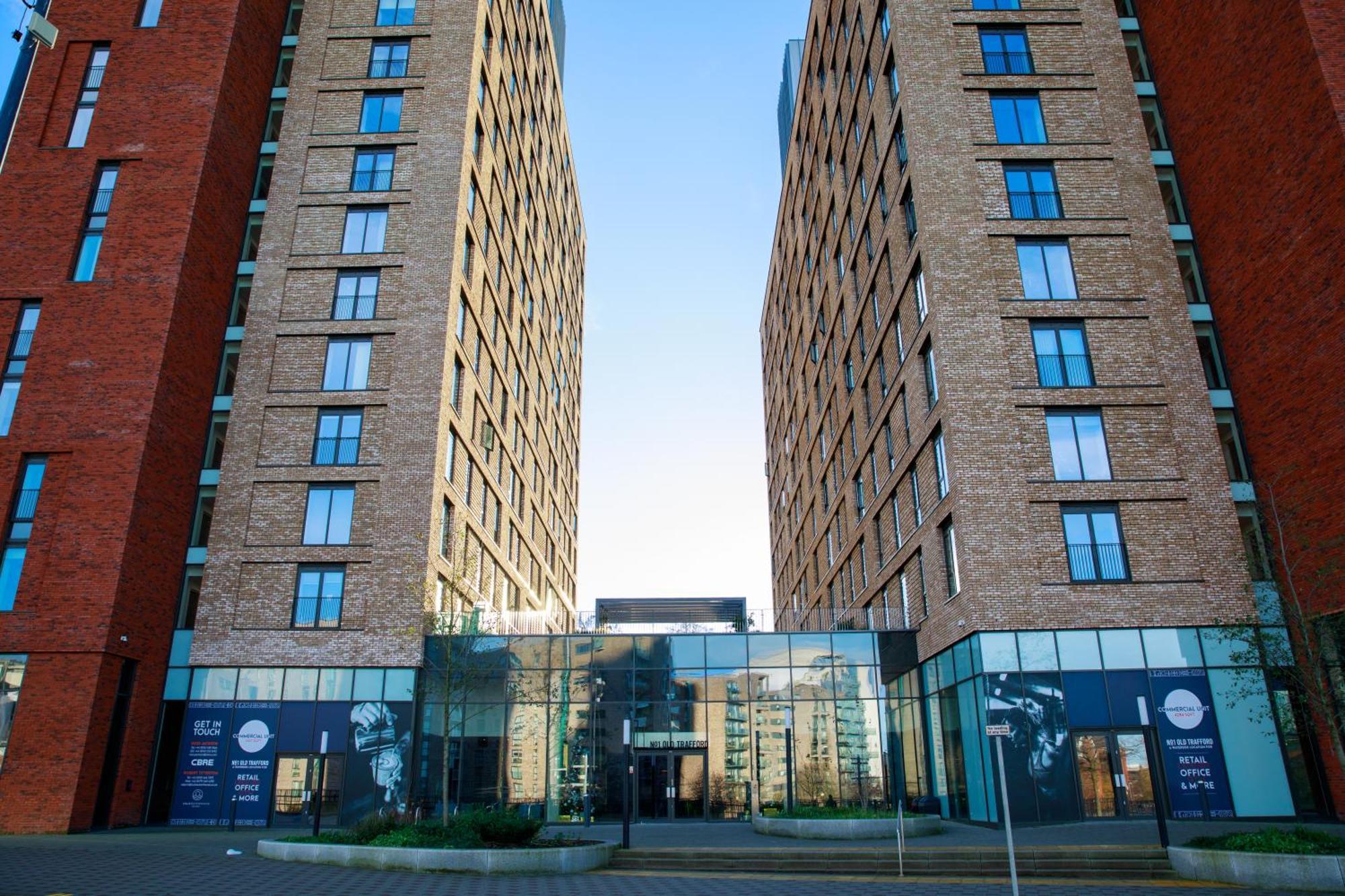 Trafford Suite Modern 1 Bed With Cinema Room Manchester Esterno foto